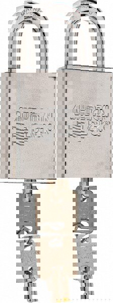 Padlock: Steel, Keyed Alike, 2-1/4